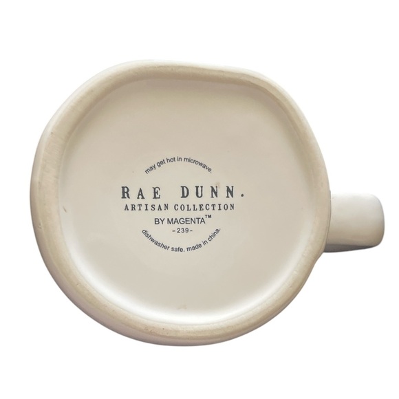 Rae Dunn Ceramic Mug Set - Red, White, and Teal - Picture 11 of 11